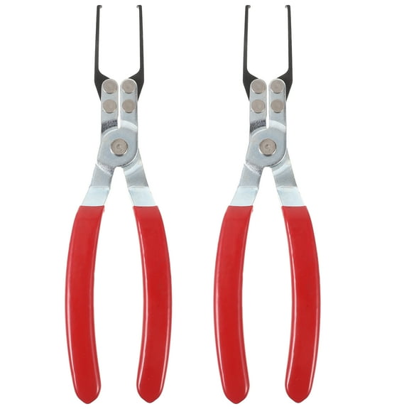 YOSADIER Red Alloy Steel Relay Puller Pliers 2Pcs for Car Repair Tools and Fuse Removal