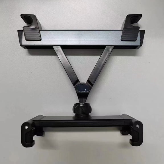 YOSADIER Car Tablet Holder for Backseat with Adjustable Angle and Non Slip Design in Black