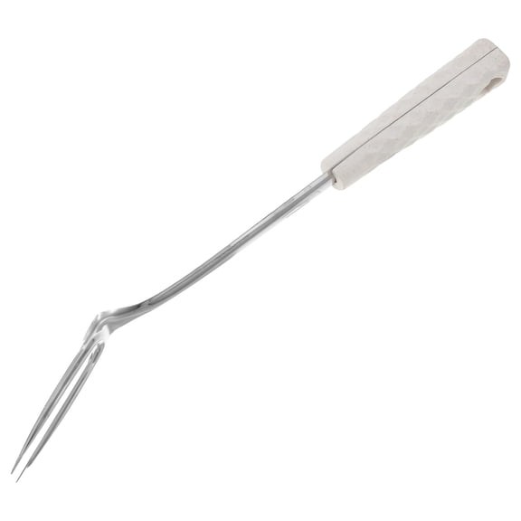 YOSADIER Serving Fork Food Fork Stainless Steel for Home Cooking with Brushed Handle 1Pcs