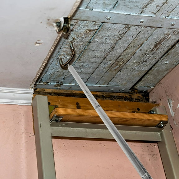YOSADIER Garage Attic Ladder Pull Down Kit with Open Hook Design for Easy Storage Access