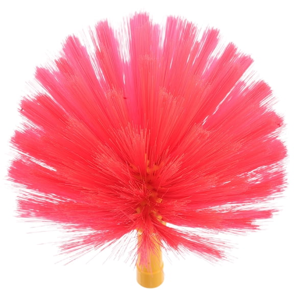 YOSADIER Spiderweb Duster Attachment Orange PET Dusting Brush 1 PCS for Home Cleaning and Household Use