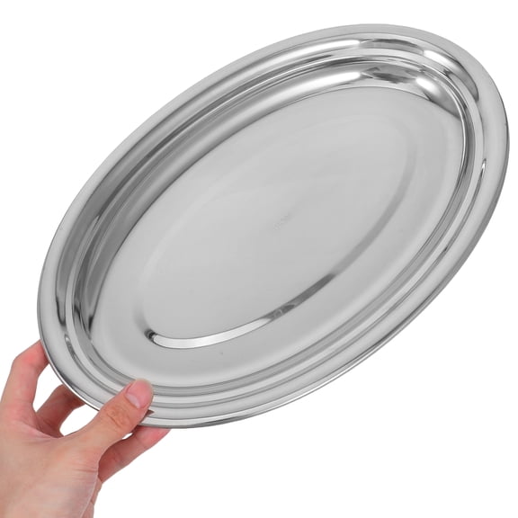 YOSADIER Stainless Steel Fish Steamer for Elegant Serving and Cooking Silver