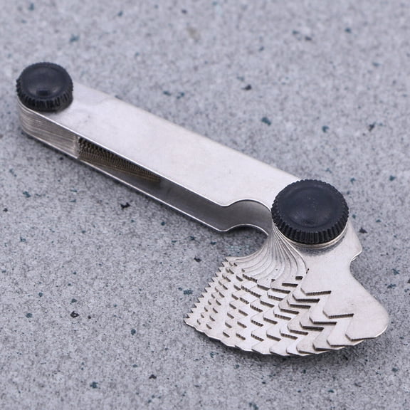 YOSADIER Steel Metric Thread Gauge Tool for Accurate Drill Bit and Fastener Size Matching