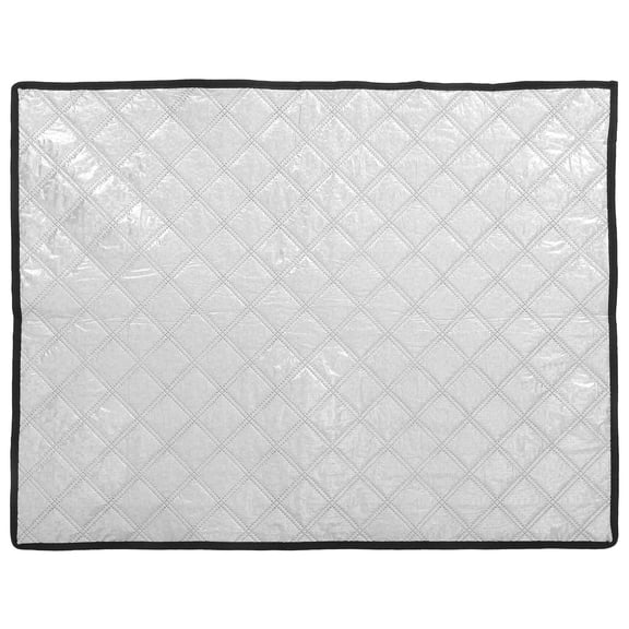 YOSADIER Thermal Insulation Fridge Cover Silver Aluminum Protection for Outdoor 1Pack
