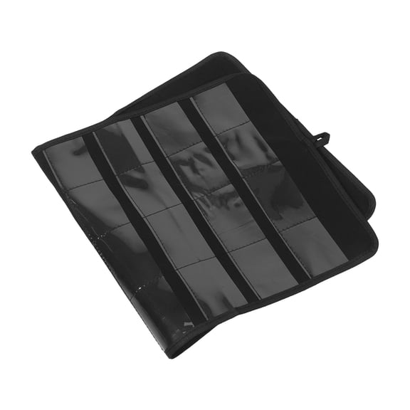 YOSADIER Black 32-Grid Clear Window Sports Card Display Bag for Wall Mounting
