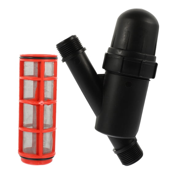 YOSADIER Water Saving Irrigation Filter Black Plastic Mesh Screen for Home Gardening Drip Systems