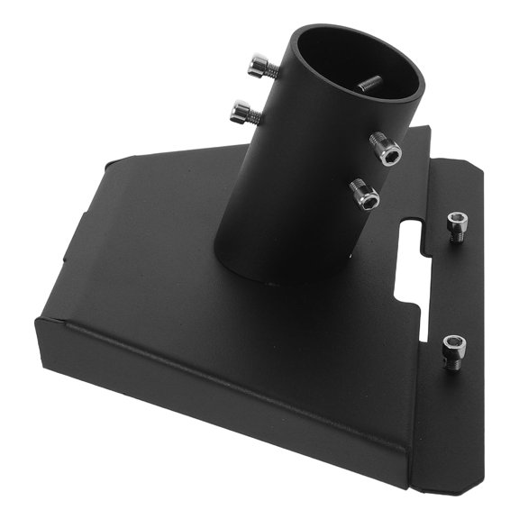 YOSADIER Weather Resistant Satellite Dish Mount Metal Pole Bracket for Secure Outdoor Installation