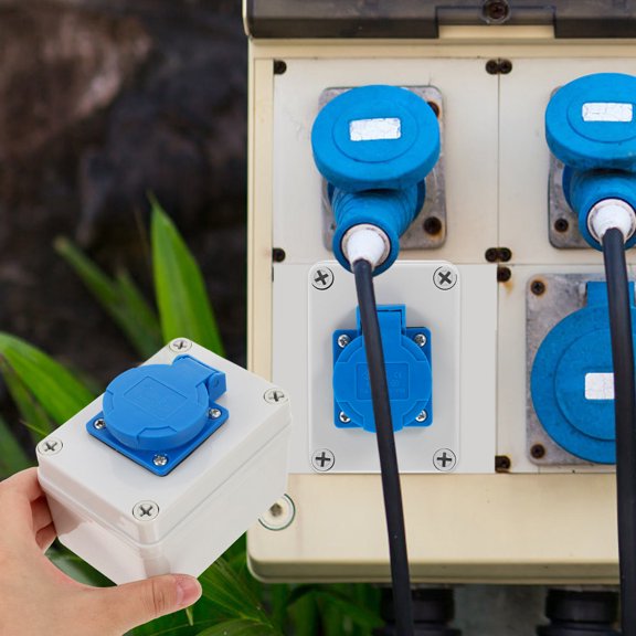YOSADIER Weatherproof Single Gang Electrical Box Outdoor Use with Robust Waterproof Protection