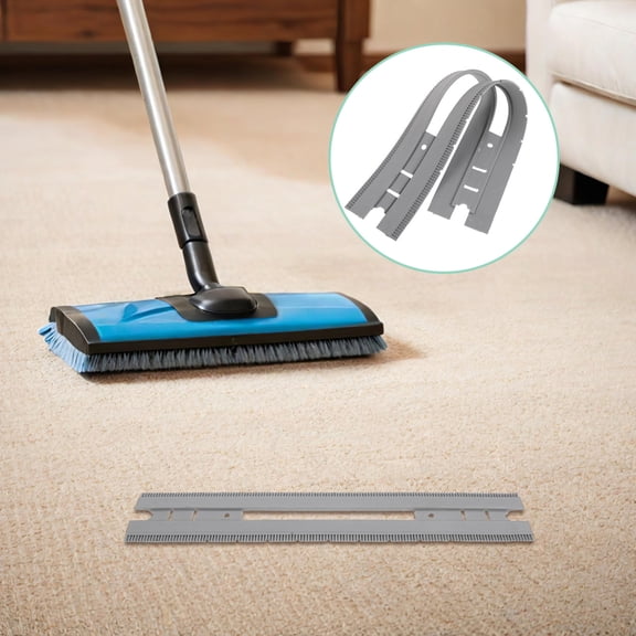 YOSADIER Wet Dry Vacuum Cleaner Silicone Squeegee Attachments Grey Floor Cleaning Replacement Strips