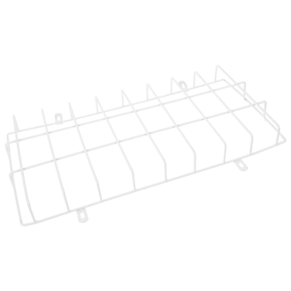 YOSADIER White Exit Sign Light Wire Guard Metal Protective Cover Wall Mounted for Emergency Lamps
