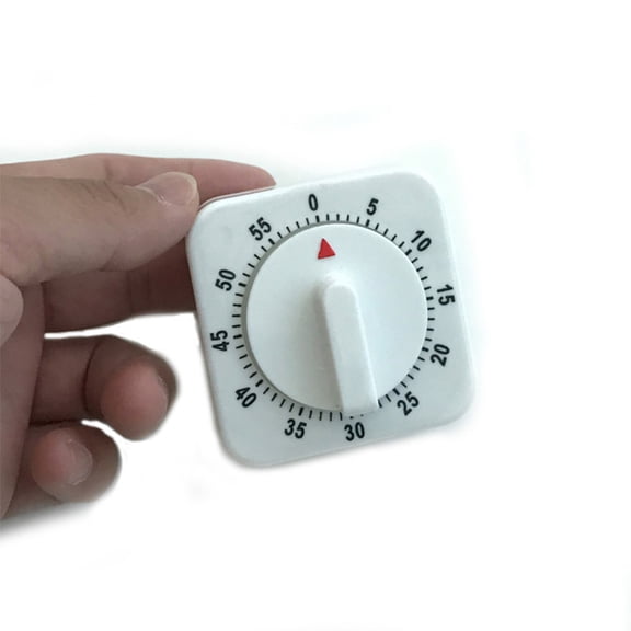YOSADIER Home Use Mechanical Timer White Full Machinery Countdown Timer