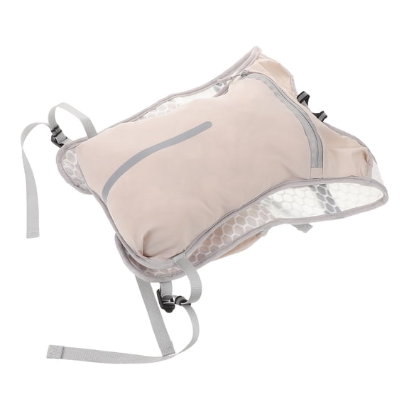 YOSADIER Hydration Running Vest Backpack with Multi-Pocket Storage System Lightweight Grey for Outdoor Sports