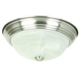 thumbnail image 1 of YOSEMITE HOME DECOR JK101-11SN 2 Lt Flush Mount,in Satin Nickel Finish, 1 of 1