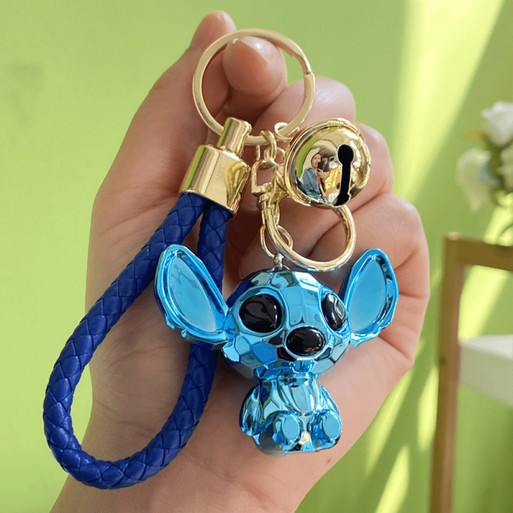 YOSENING Cartoon Stitch Action Figure Keychain, Colorful Anime Keyrings ...