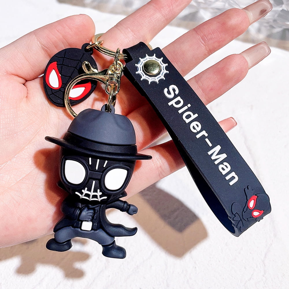 YOSENING Spiderman Superhero Keychain - Cartoon Spider-Inspired ...