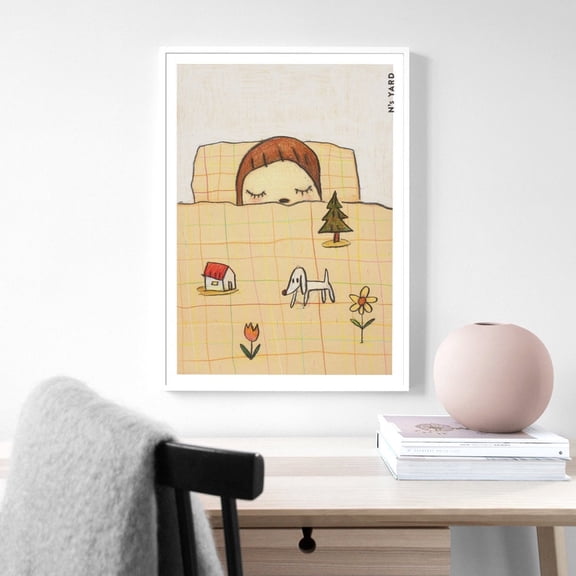 YOSHITOMO NARA Dream Time Wall decoration Home Decoration, Unframed Poster