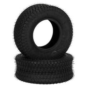 YOSITiuu 16x6.50-8 Lawn & Garden Turf Tires 2PR 16X6.50X8 Lawn Mower Golf Cart Tires Tubeless Set of 2