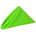 thumbnail image 1 of YOSITiuu -3 Dozen- 20 x 20-Inch Polyester Cloth Dinner Napkins, Neon Green, 1 of 3