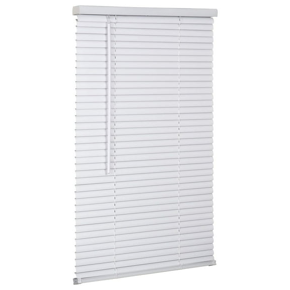 YOSITiuu Cordless 1" Vinyl Mini Blind 70" Wide x 60" Long, White (MLX7060WH)