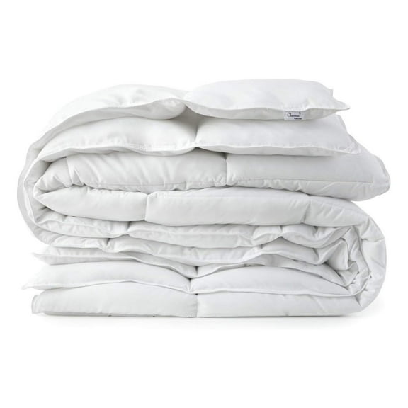 YOSITiuu Light Warmth White Down Alternative Comforter Duvet Insert, Oversized King Size