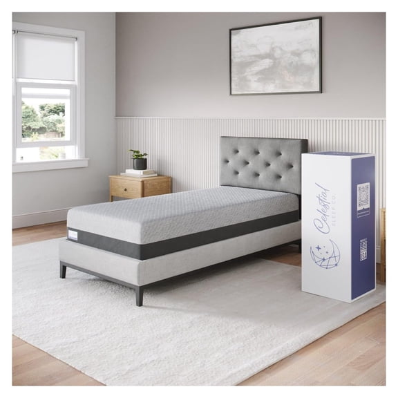YOSITiuu Premium Memory Foam Mattress, Bed-in-a-Box, , 8 inch Firm - TwinXL