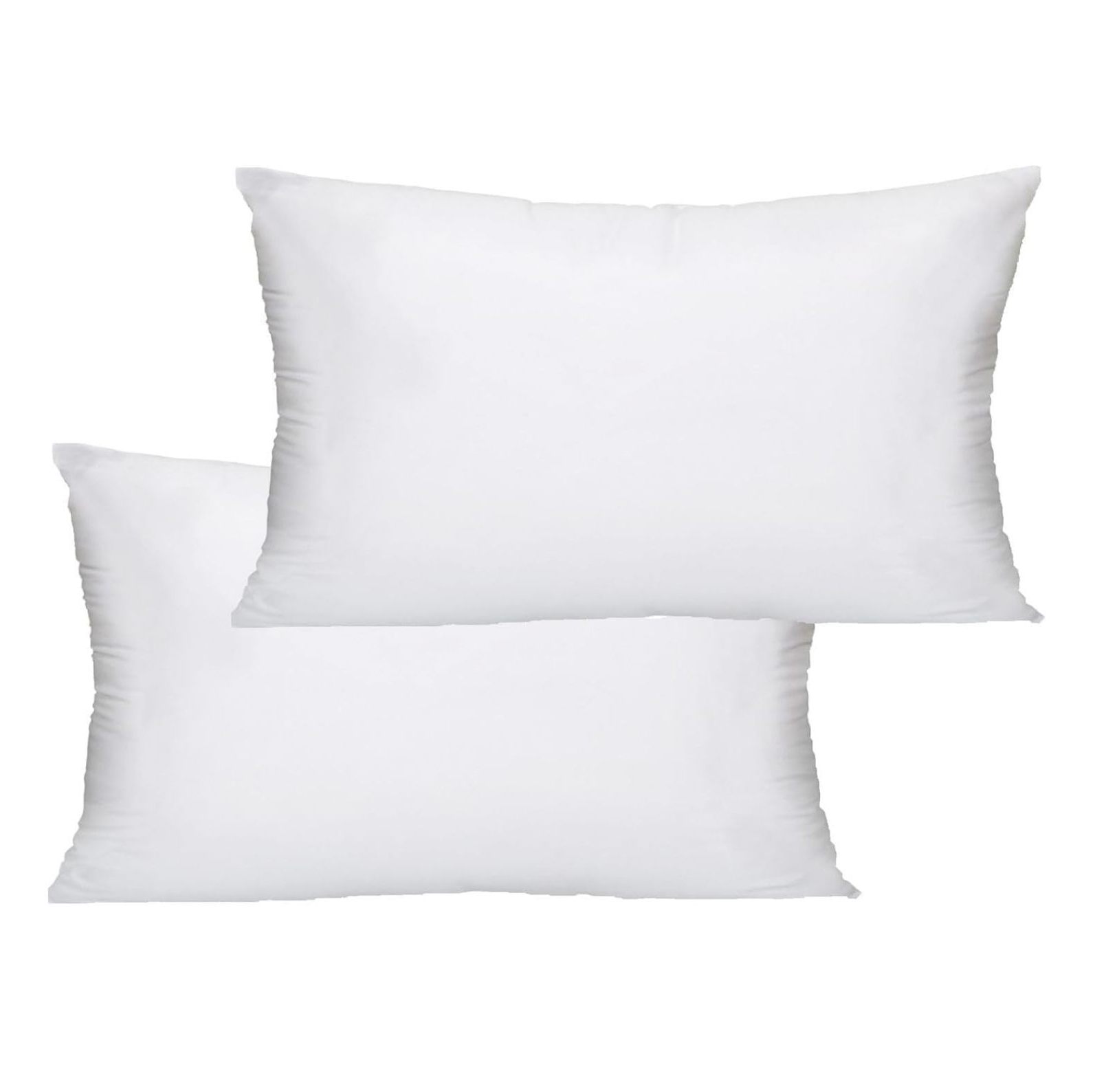 YOSITiuu Premium Square White Pillow Insert Form with Hypoallergenic Polyester Fiber Filling