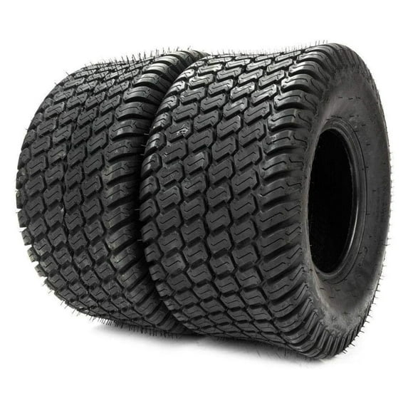 YOSITiuu Set of 2 18x8.50-8 4PR Tires Garden Lawn Mower Tractor Golf Cart Tires SW:8.27in(210mm)