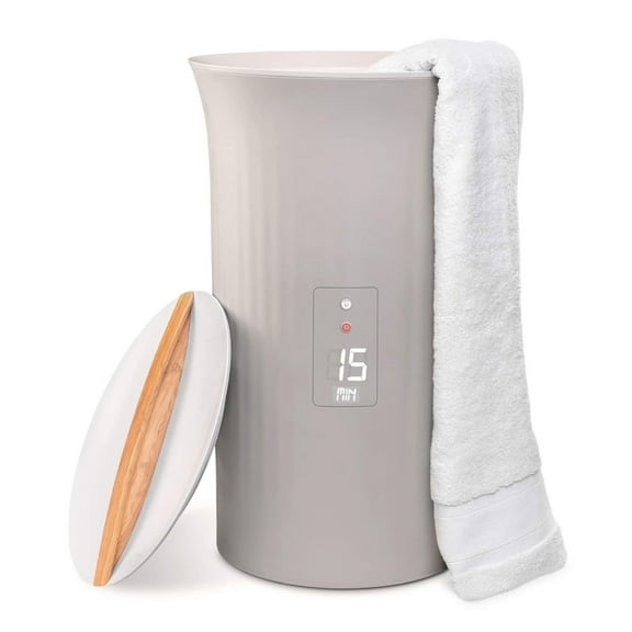YOSITiuu Towel Warmer | Bucket Luxury Heater with LED Display, Adjustable Timer, Auto Shut-Off | Fits 40 x 70 Oversized Towel - Height 21.25 Inches and 12.9 Inches Wide