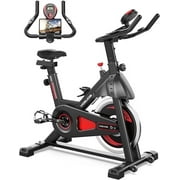 YOSUDA Exercise Bike-Stationary Indoor Cycling Bike for Home 330 Lbs Weight Capacity, Comfortable Seat Cushion and LCD Monitor