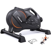 YOSUDA Under Desk Bike Pedal Exerciser - Magnetic Mini Exercise Bike for Arm/Leg Exercise, Desk Pedal Bike for Home/Office Workout