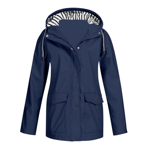 YOTAMI Women's Winter Coats Plus Size - Thicken Fleece Lined Winter Parka Jacket Hooded Clearance Waist Drawstring Jacket with Pockets