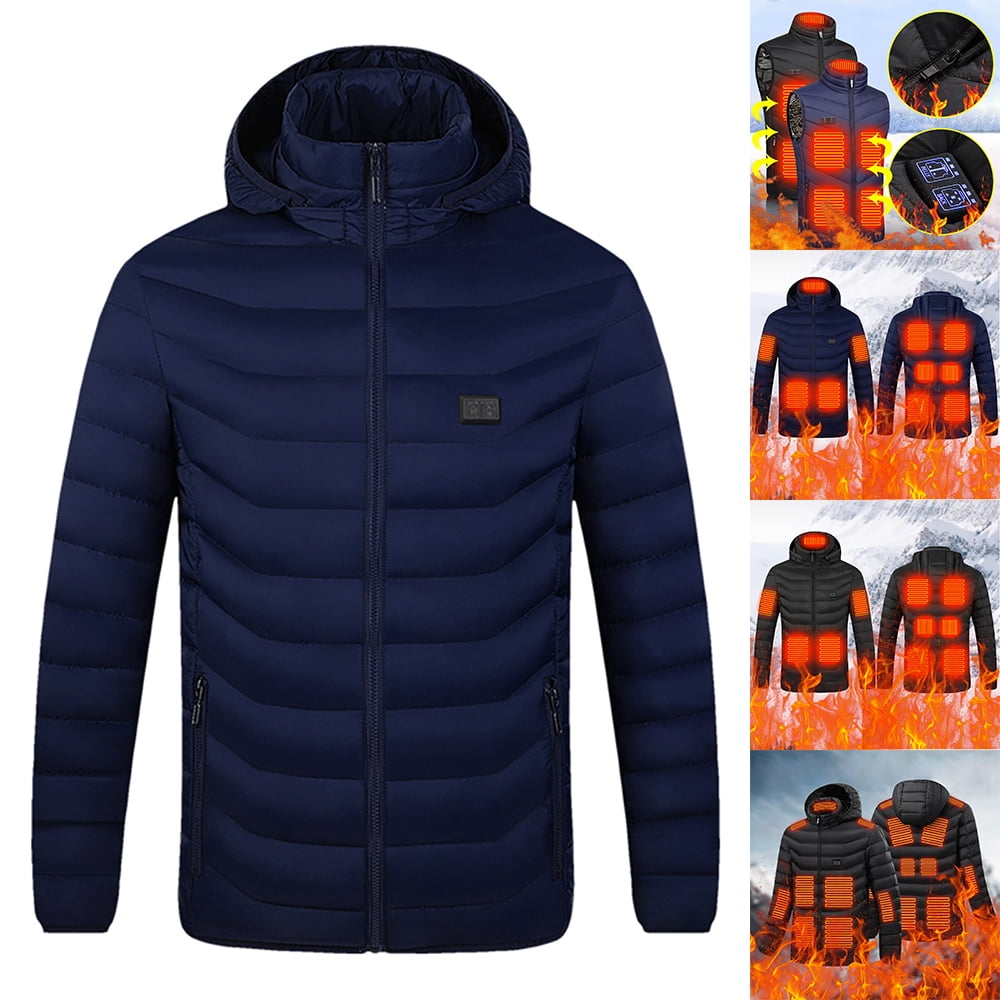 YOTAMI Heated Jacket for Women and Men, Unisex Plus Size Heated Down