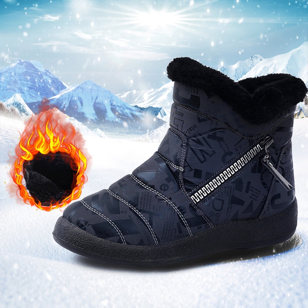 Ladies short deals snow boots