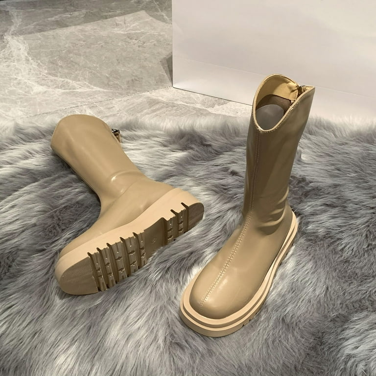 Khaki ladies boots sales