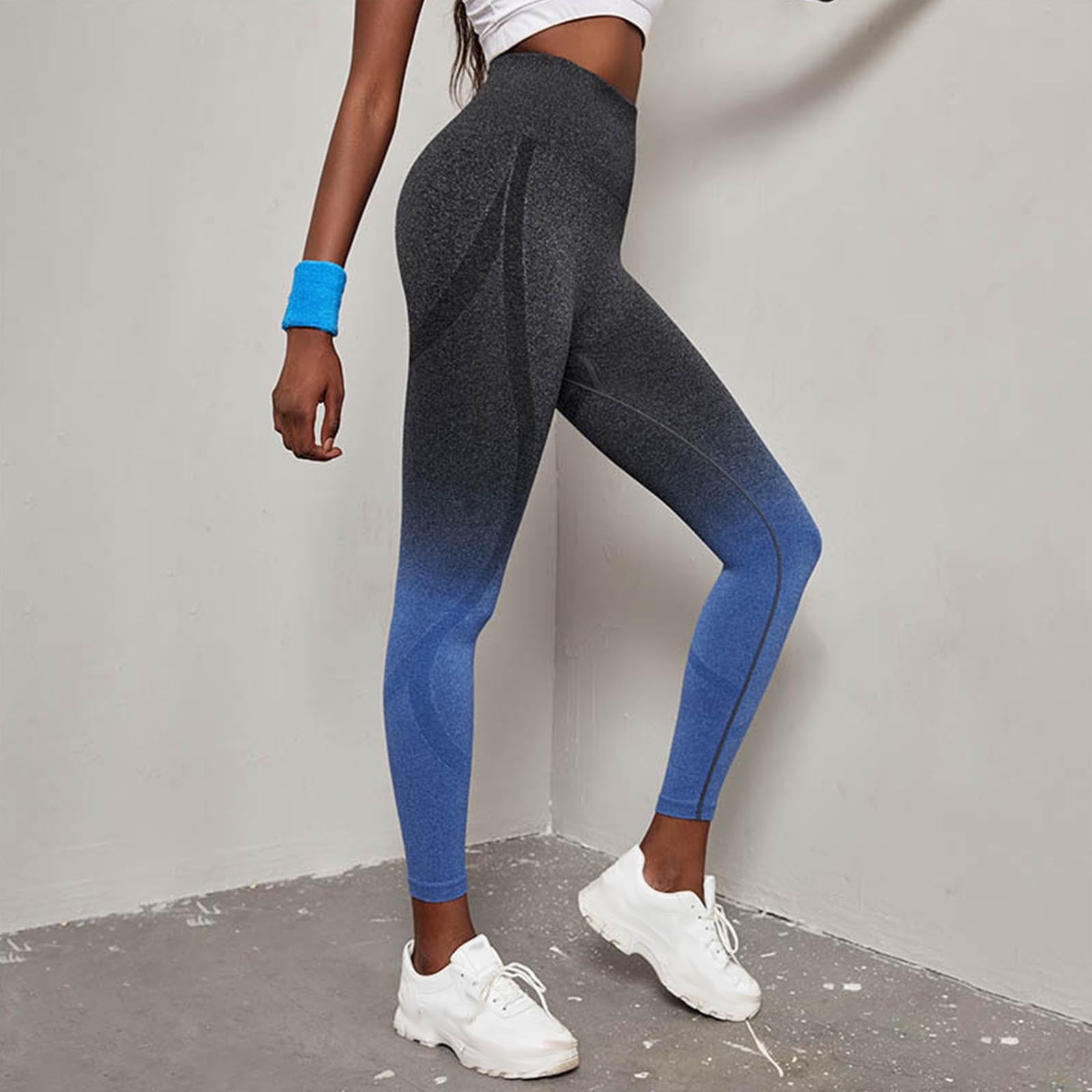 High Quality Women Legging, Blue Sports Leggings, Gym Pants, Workout  Trousers, Gym Clothes, Activewear for Women 