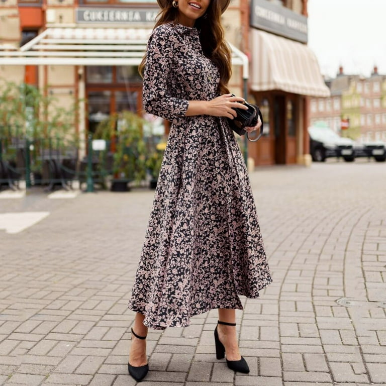 Classic casual dresses outlet