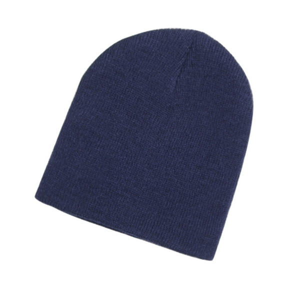 YOTMKGDO Beanie, Mens Winter Hat Baby Hat Boy Girls Soft Hat Children Winter Warm Kids Knitted Cap, Baseball Caps for Unisex, Navy