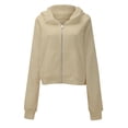 thumbnail image 1 of YOTMKGDO Button Up Tops For Women Sweatshirt Oversized Half Zip Pullover Long Sleeve Sweatshirt Quarter Zip Hoodie Sweater Teen Girls Fall, Sizes S-XL, 1 of 4