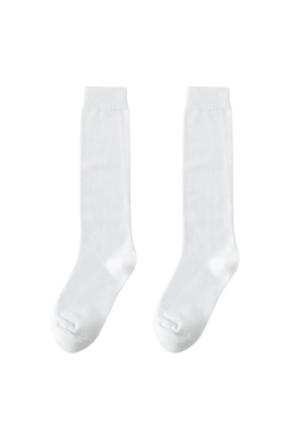 Over The Calf Socks, Womens Socks Women'S Winter Thickening Warm Medium Length Leg Socks Keep Warm Sock High The Knee Lightweight Cotton Socks, White