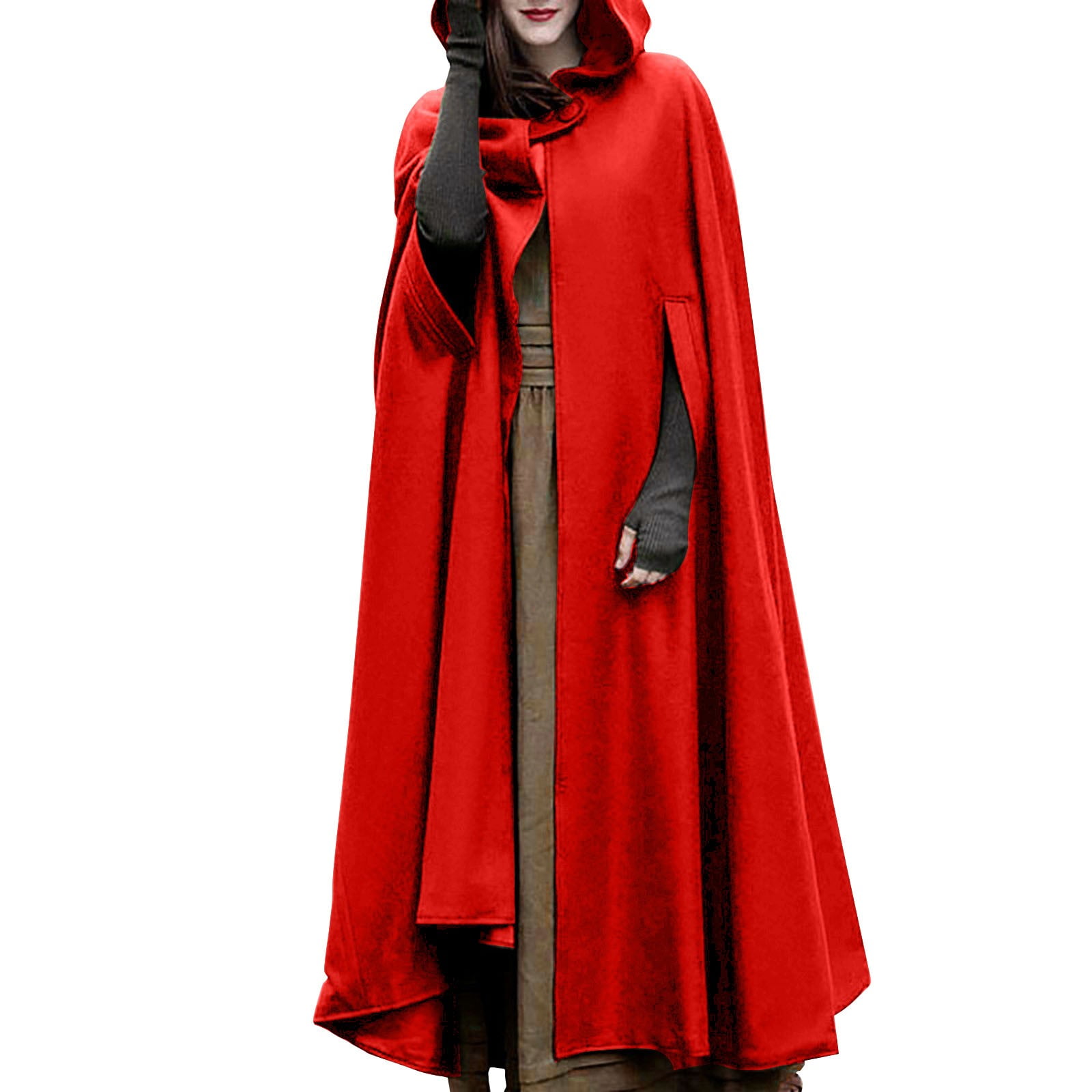 virblatt Wool Poncho Men | Wool & Fleece | Hooded Winter