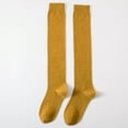 thumbnail image 1 of YOTMKGDO Compression Socks, Over The Knee Socks for Women Women Winter Thickening Warm Medium Length Over Knee Socks Keep Warm Sock High The Knee Lightweight, Yellow, 1 of 4