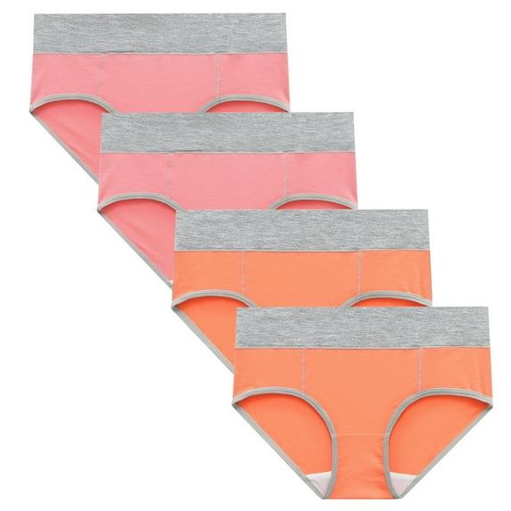 YOTMKGDO Cotton Underwear for Women, Bladder Control Underwear for Women, Women Pajamas Underwear Nightdress Sleepwear Satin Robes Silk Lin, Ladies Underwear Panties (#5 Multicolor, 5XL)