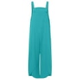 thumbnail image 1 of YOTMKGDO Jumpsuits for Women Womens Overalls Women Solid Pocket Romper Long Playsuit Strap Button Jumpsuit, Sizes S-5XL, 1 of 4