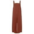 thumbnail image 1 of YOTMKGDO Jumpsuits for Women Womens Overalls Women Solid Pocket Romper Long Playsuit Strap Button Jumpsuit, Sizes S-5XL, 1 of 4