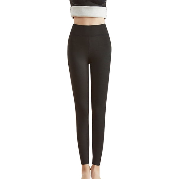 YOTMKGDO Leggings for Women, 2023 Women'S Wool Silk Heating Leggings High Waist Butt Lifting Warm Pants, Black XL