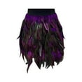 thumbnail image 1 of YOTMKGDO Mardi Gras Outfit for Women, Women's Feather Masquerade Stage Garment Performance Skirt, Prom Dress, Cocktail Dress Purple 3XL, 1 of 4