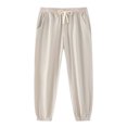 thumbnail image 1 of YOTMKGDO Mens Pants Casual, Pantalones De Hombre, Men's Loose Straight Pants Summer Casual Pants Men's Breathable Pants Loose Pants, Khaki 4XL, 1 of 5