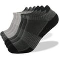 thumbnail image 1 of YOTMKGDO Mens Socks, Men Cut Low with Cushioning Running Athletic Ankle and Socks Pairs Socks Women 6 Socks Sports Breathable Socks, Beige(X-Large), 1 of 9