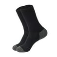 thumbnail image 1 of YOTMKGDO Mens Socks, Wool Hiking Socks for Men Women Wool Socks with Cushion for Camping Work, Black, 1 of 1
