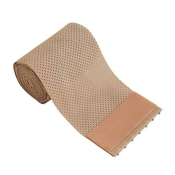 YOTMKGDO Postpartum Belly Band, Tummy Control Underwear, Women'S Buckle Wrapped Plastic Waistband Binding Band Elastic Abdominal Band Sports Breathable Waist Belt (Beige, A)